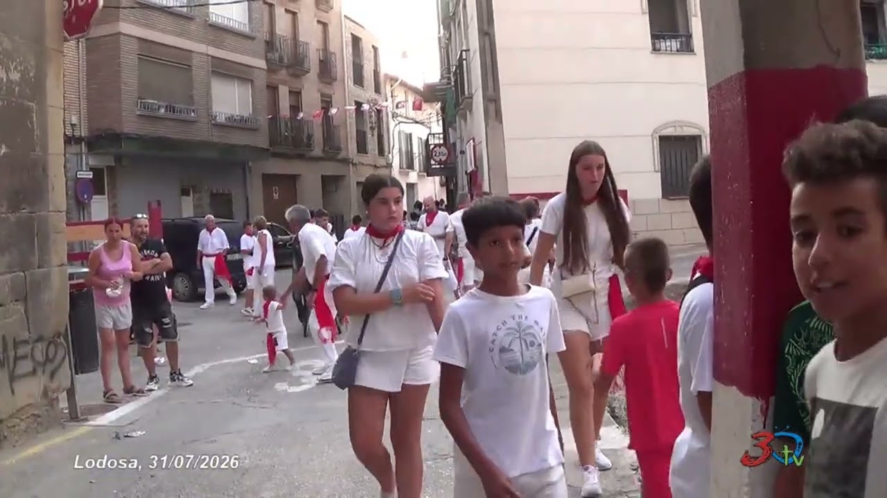 Lodosa, Fiestas Patronales, Toros de Fantasía, 31-07-2026