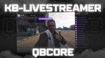 [QB/ESX] kb - livestreamer (Immersive UI, Donations, Chats & Upgrades)