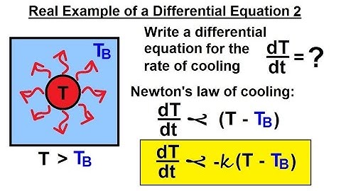 Differential Equation - Introduction (6 of 15) Real Example of a Differential Equation - 2