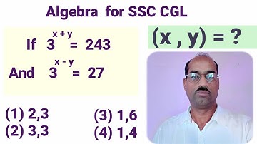 Algebra ( बीजगणित ) , Important Questions with tricky solution, Algebra short trick , Exam Cracker