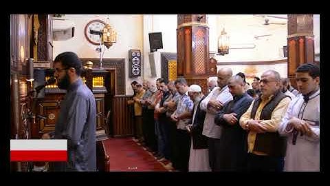 مسجد عمر الموصلى دمياط وصلاه القيام القارئ احمد العاصى