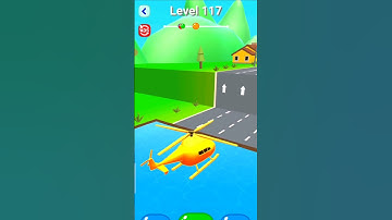 Shape shifting 🚕 Game play Level=117 #shorts#shapeshifting#game#viral#shapeshiftinggame #short