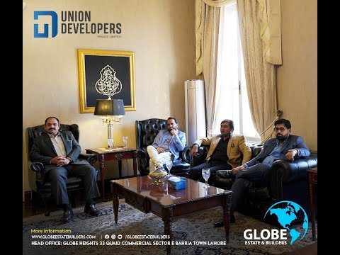 Special thanks to Mr. Naeem Ahmad Executive Director Union Developers for upcoming project briefings