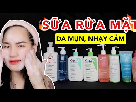 Sữa Rửa Mặt Là Gì - [Review] TOP 8 Sữa rửa mặt cho DA MỤN, NHẠY CẢM | HOT NHẤT HIỆN NAY!