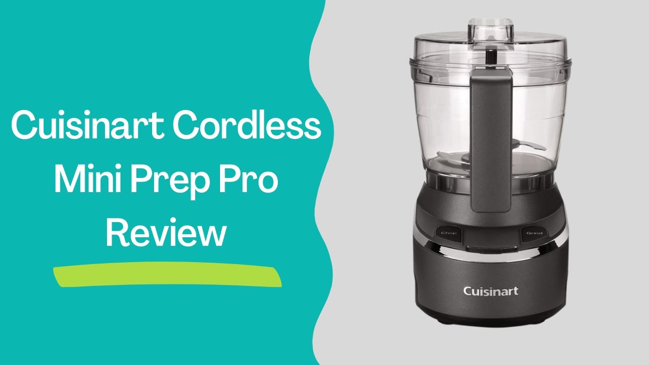 Cuisinart Cordless Mini Prep Pro Review | Small Stand Mixer for ...