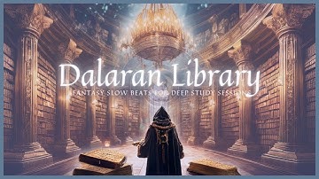 Dalaran Library Ambience | Relaxing Fantasy Music for Studying, Focus & RPG Immersion