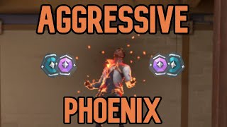 Aggressive Phoenix In Platinum/Diamond Ranked Valorant!