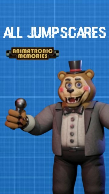 Animatronic Memories | ALL JUMPSCARES  #animation #fivenightsatfreddys #horror  #fnaf