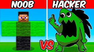 NOOB vs HACKER: STINKY JOEL Build Competition!