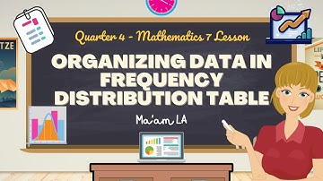 Q4 WEEK 3 - STATISTICS - ORGANIZING DATA IN A FREQUENCY DISTRIBUTION TABLE || MATH 7 (Tagalog)