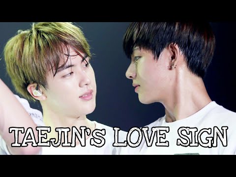 TAEJIN MOMENT - Taejin's Love Sign [TaeJin VJin 태진 뷔진]