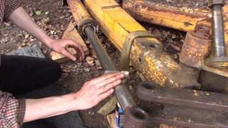 Ford-A-Hoe Part 7 - Repair Damaged Hydraulic Cylinder Rod