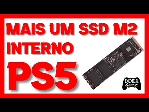 Como instalar um SSD M2 adicional no PS5 | Canal do Djobix de Gameplay