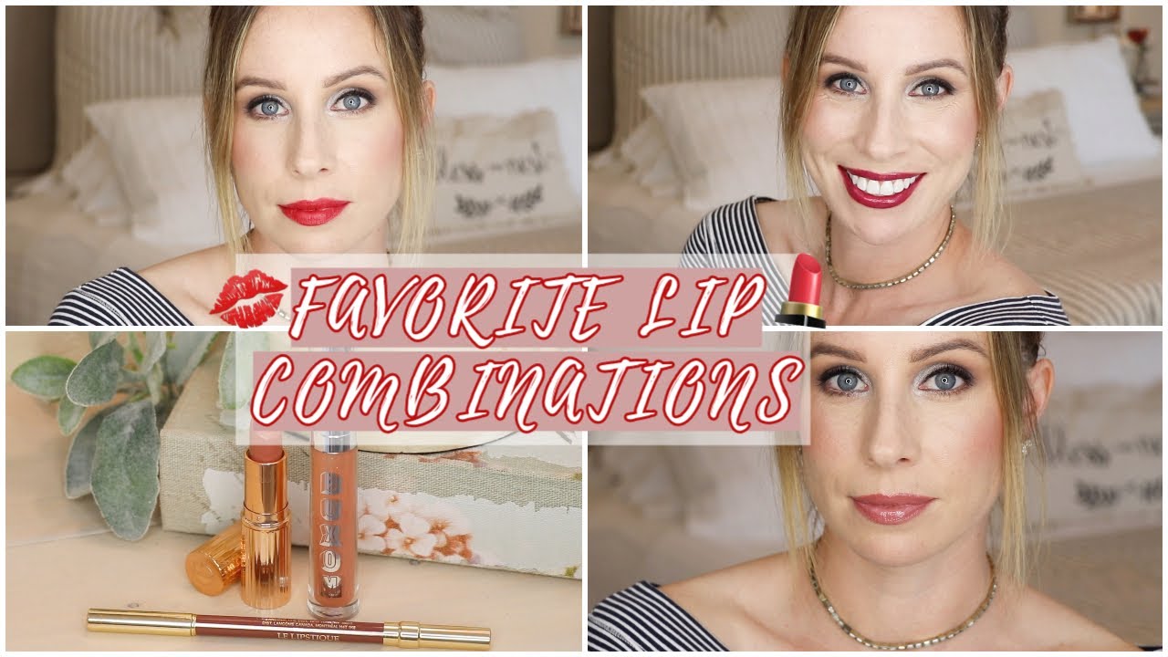 Favorite Lip Combos: LINER, LIPSTICK & GLOSS | How-To Pairings & Lip Liner Tips | CHIT-CHATURDAY
