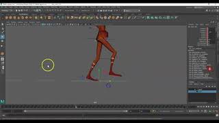 How to use Infinity on the Walk Cycle Animation in Maya 2020