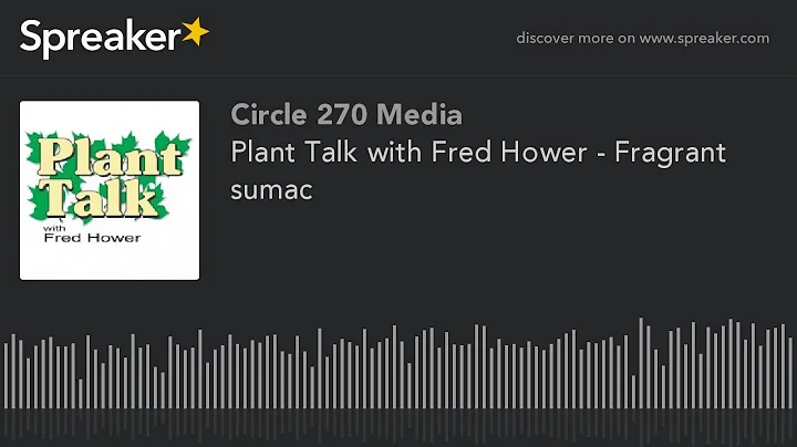 Plant Talk with Fred Hower - Fragrant sumac