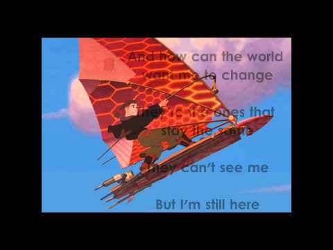 Disney - Treasure Planet (John Rzeznik) - I'm Still Here - Lyrics