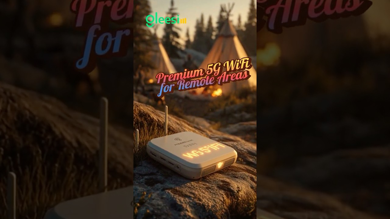 Premium 5G WiFi for Glamping & Camping | High-Speed Internet for Remote Areas | GleeSIM