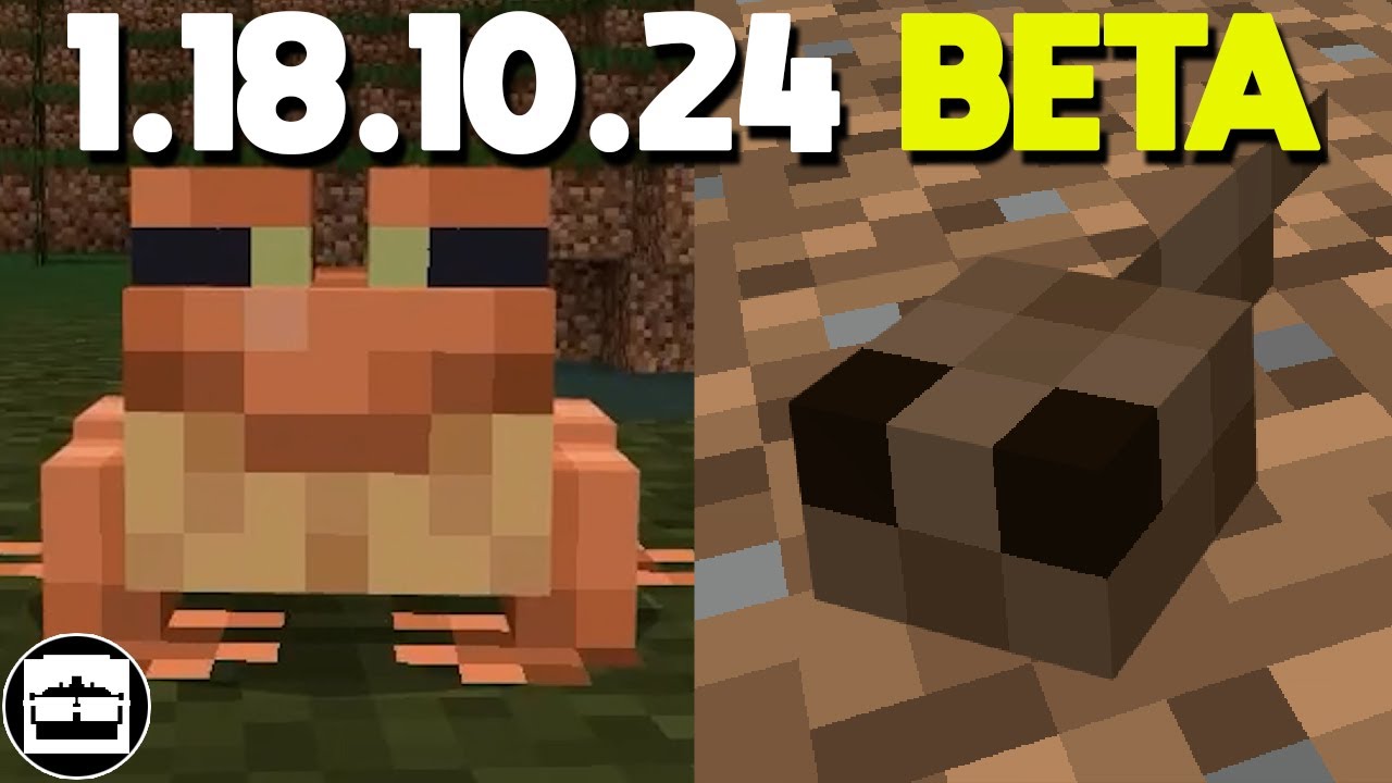 FROGS & TADPOLES! | Minecraft Bedrock 1.18.10.24 BETA