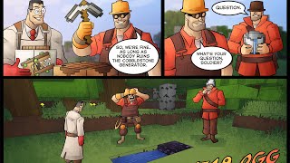 TF2 - Monday Memes - Mercs in Minecraft (Reddit)