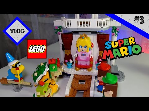Видео: Злой Боузер и Master Hand / Lego Super Mario / Vlog