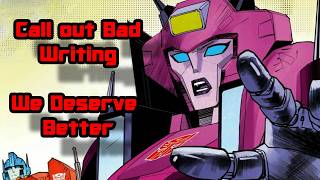 Audience's Deserve Better Writing ( Transformers Skybound )