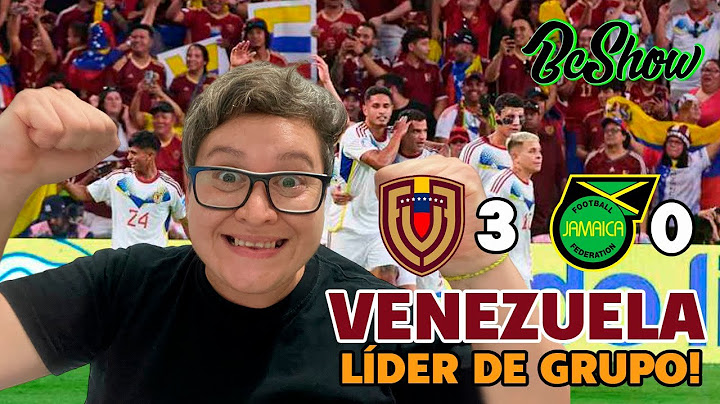Venezuela líder de grupo! Venció a Jamaica 3x0