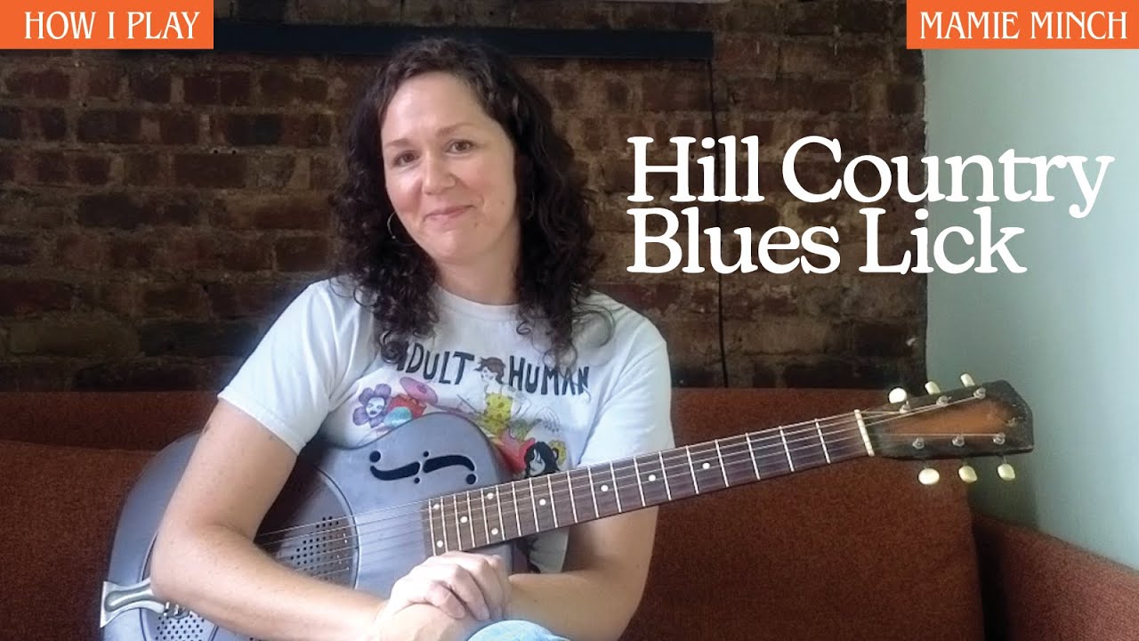 Мейми Минч | Как я играю | Блюзовые фразы в стиле Хилл-Кантри | Преподаватели игры на акустическо...