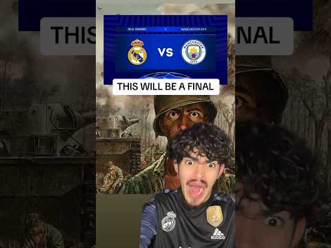Real Madrid vs Man City Will Be A War 🗣️