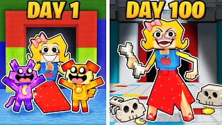 I Survived 100 Days as MISS DELIGHT in Minecraft! screenshot 4