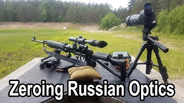 Zeroing russian optics like the PSO-1