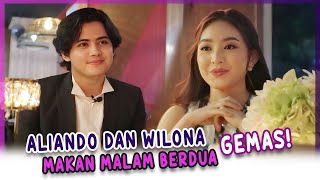 ALIANDO DAN WILONA MAKAN MALAM BERDUA, GEMAS!!