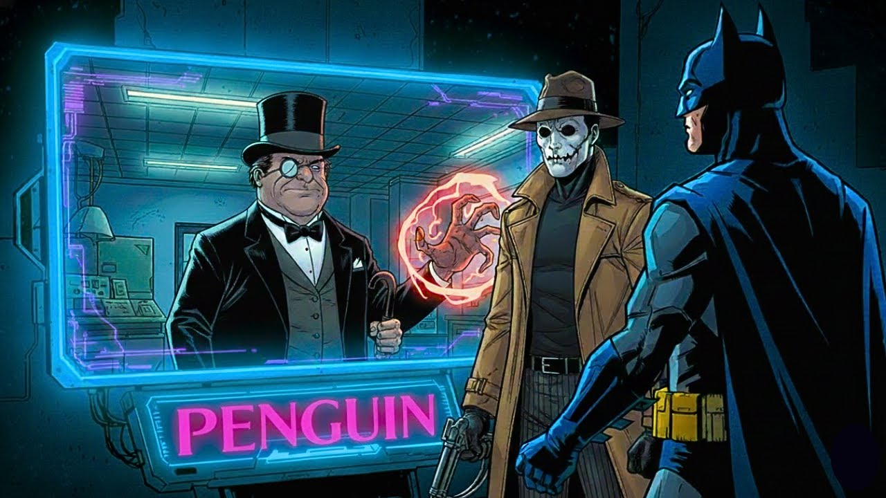 Batman and Rorschach Discuss 'CONTINGENCY PLAN for PENGUIN' - YouTube