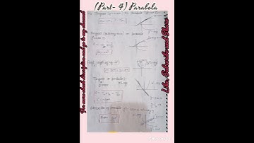 (Part -4) Parabola #parabola #shorts #maths #mathematics #youtubeshorts #short #viral #geometry