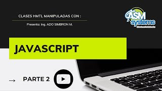 Clases de HTML con JavaScript - parte 2 (2021)