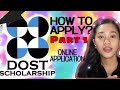 DOST-SEI ONLINE APPLICATION 2020-2021(PART 1)