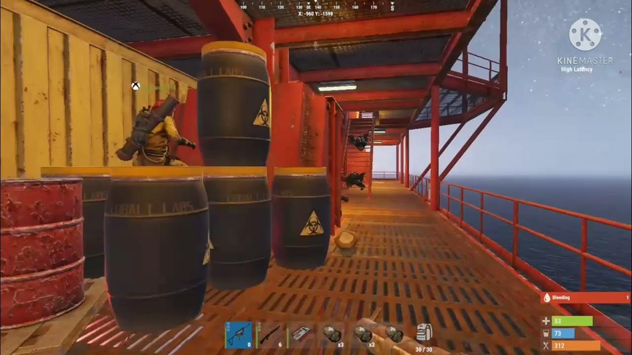 How Many Heavy Scientists On Small Oil Rig How to take heavy scientists on small oil rig #rust - YouTube