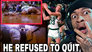 Larry Bird Played His Entire Career HURT!