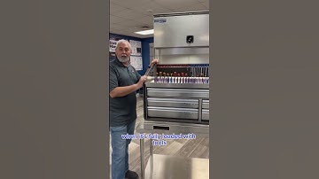 Revamp your workspace with our 40" Five-Drawer Toolbox! Visit 12dtoolboxsales.com!#tools#toolbox