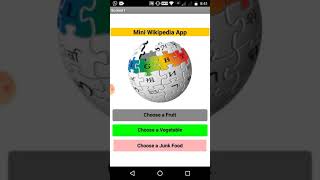 Mini Wikipedia App screenshot 2