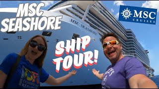 MSC Seashore Ultimate Ship Tour and Honest Review MSC Cruises USA Port Canaveral Orlando Florida screenshot 1