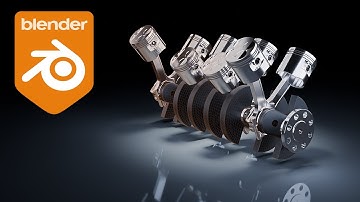 Modeling and Rigging Pistons in Blender - Hard Surface Exercise for Beginners