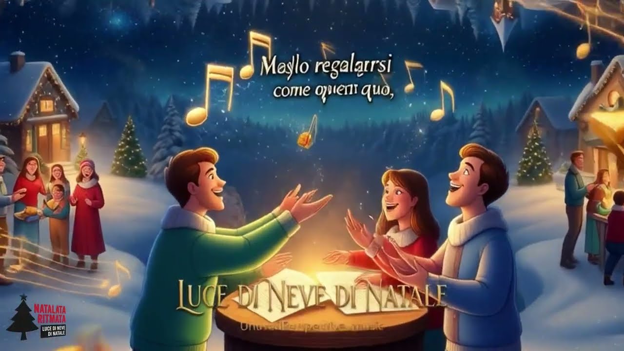 Natalata ritmata | 6-015 ALBUM Luce di Neve di Natale 🤩
