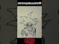 Goku Ultra Instinct Drawing ✨ | Dragon Ball Art