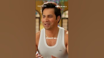 Raju gets excited for nothing | Coolie No.1 | #primevideoindia