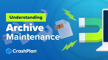 How Archive Maintenance Works in CrashPlan