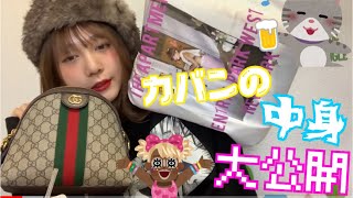ちっこいカバンの中身とでかいカバンの中身