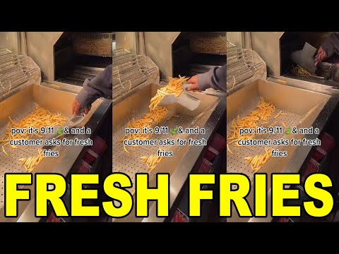 McDonald’s worker shows what they do when a customer asks for ‘fresh fries’