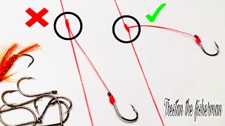 أفضل طريقة لربط خيط الصيد وداعآ لتشابك بعد الأن The best way to tie a fishing line, no more tangles