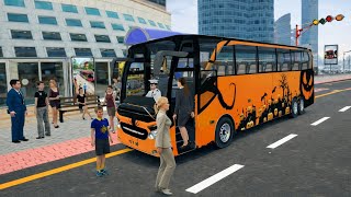 Luxury Halloween Coach Bus Tour 🎃 | Bus Simulator City Ride screenshot 5